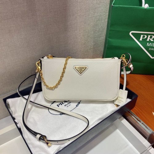 Prada Womens Bag Leather Shoulder Bag