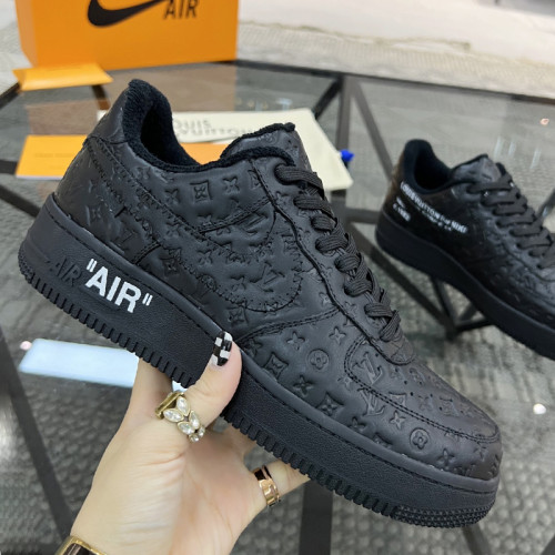 Louis Vuitton Men Shoes Fashion Sneakers Design Luxury Brand LVXNIKE Air Force Sneakers with Original Box