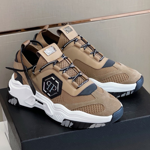 Philipp Plein Men Shoes Sneakers Low Top Sneaker Fashion Design Luxury Brand Trainer Predator TM with Original Box