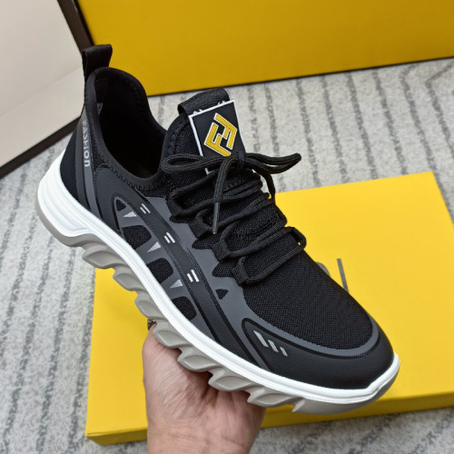 Fendi Mens Shoes Fashion Sneakers Luxury Brand Casual Shoes for Men with Original Box
