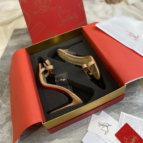 Christian Louboutin Womens Shoes High Heels Just Nodo Mule Sandals