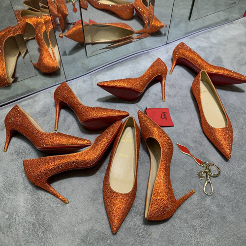 Christian Louboutin Women Shoes Pumps Luxury Brand Red Bottom Design with Original Box