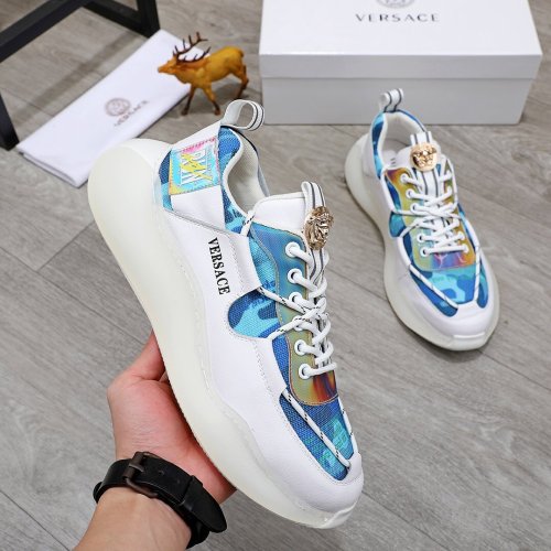 Versace Men Shoes Sneakers Fashion Design Luxury Brand