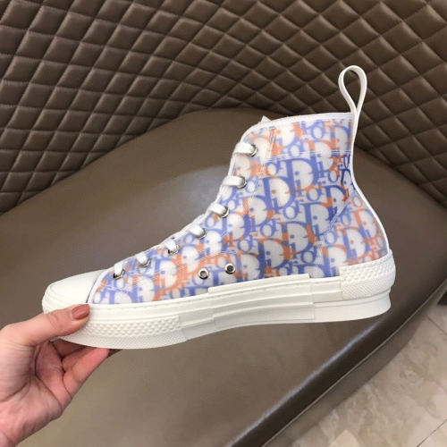 Dior Womens Mens Shoes Sneakers Luxury Brand Unisex Design B23 High-Top Sneaker with Box