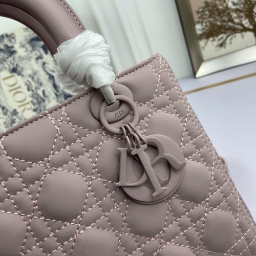 Dior Womens Bag MEDIUM LADY DIOR BAG M0565SLOI_M989