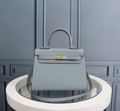 Hermes Womens Bags Handbags Luxury Brand Fashion Hermès Kelly 25cm 28cm K25 K28 Size Tote