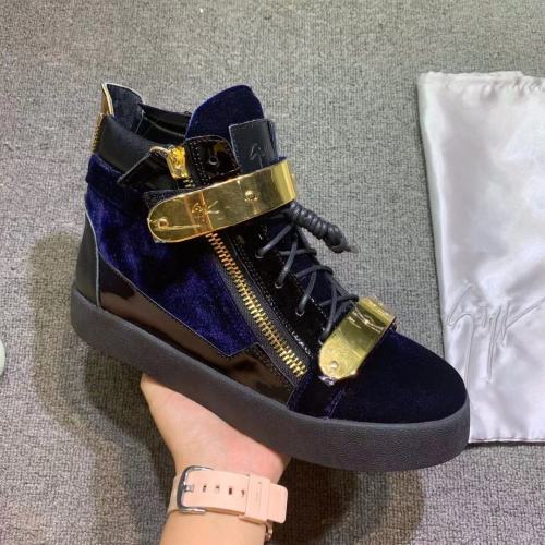 Giuseppe Zanotti Mens Shoes Luxury Brand High Top Sneakers Coby