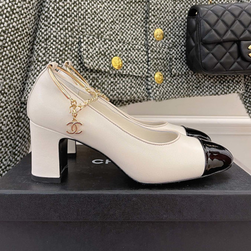 Chanel Womens Shoes Fashion Pumps Luxury Brand Design with Original Box 6.5cm Heel