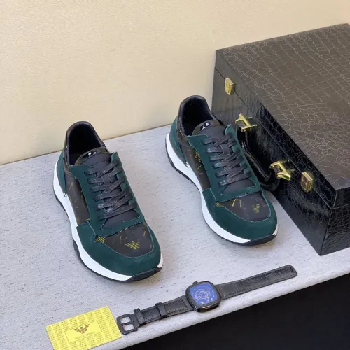 Armani Men Shoes Sneakers Fashion Design Luxury Brand Design