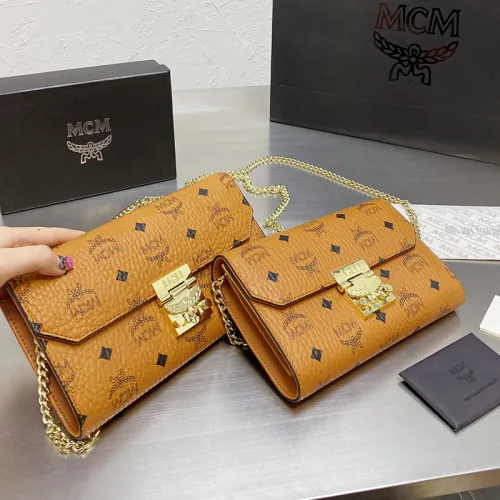 MCM Women Bags Messenger Bags Clutch Luxury Brand with Original Box