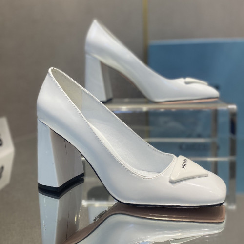 Prada Womens Shoes Slingback Pumps Luxury Brand Casual Shoes for Women with Original Box