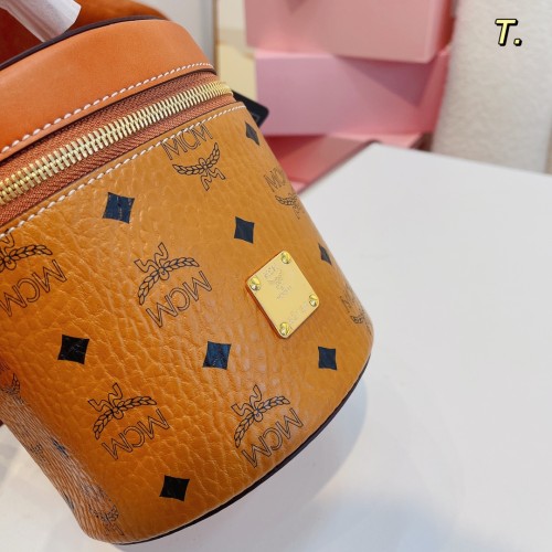 MCM Women Bags Messenger Shoulder Bag Round Luxury Brand with Original Box