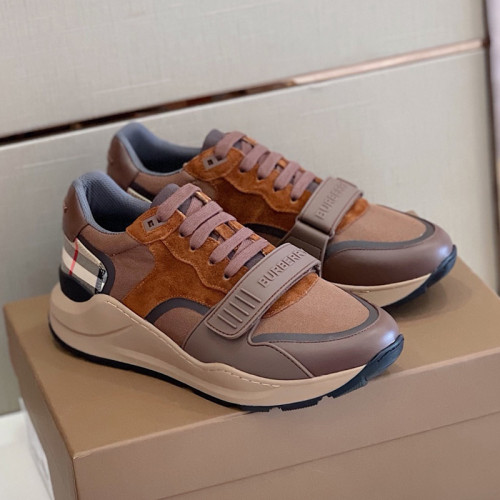 Burberry Womens Shoes Sneakers Fashion Type Luxury Brand Vintage Check Cotton Sneaker with Original Box