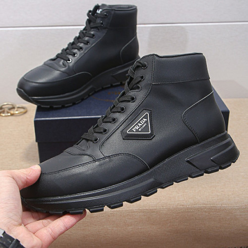 Prada Mens Shoes Sneakers Casual Shoes for Men Luxury Brand Breathable Fashion Sneakers with Original Box