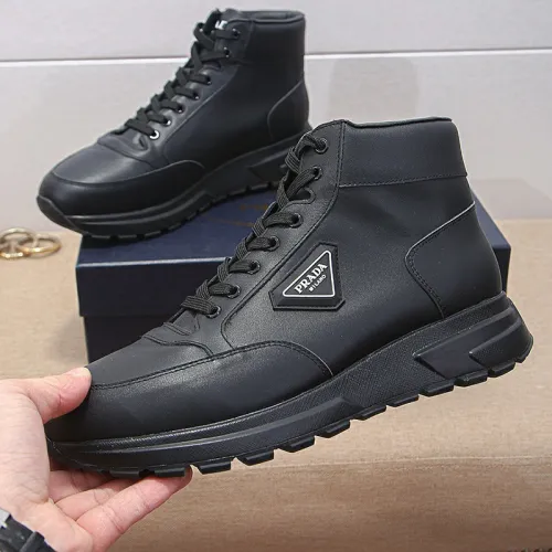 Prada Mens Shoes Sneakers Casual Shoes for Men Luxury Brand Breathable Fashion Sneakers with Original Box
