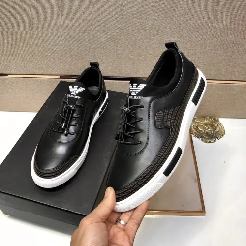 Armani Men Shoes Sneakers Fashion Design Luxury Brand Design