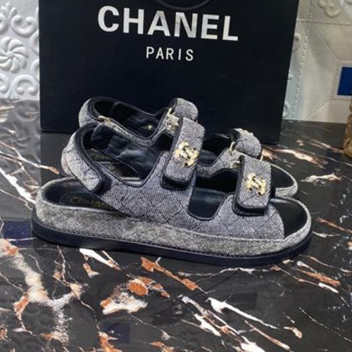 Chanel Womens Shoes Sandals Slippers Luxury Brand Design with Original Box
