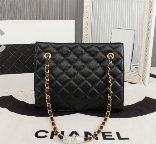 Chanel Womens Bags Shoulder Shopping Bags