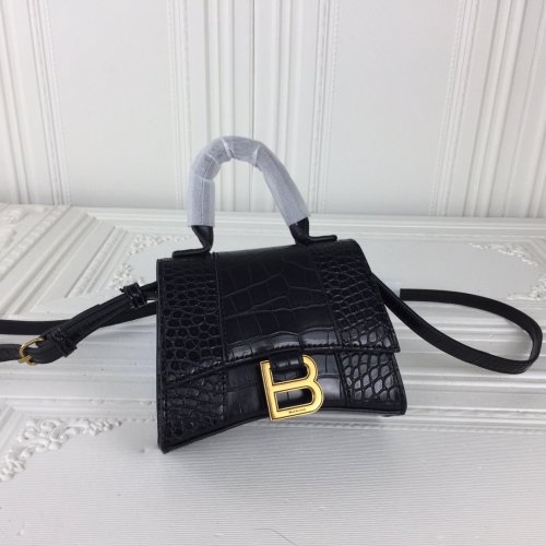Balenciaga Womens Bag HOURGLASS MINI TOP HANDLE BAG