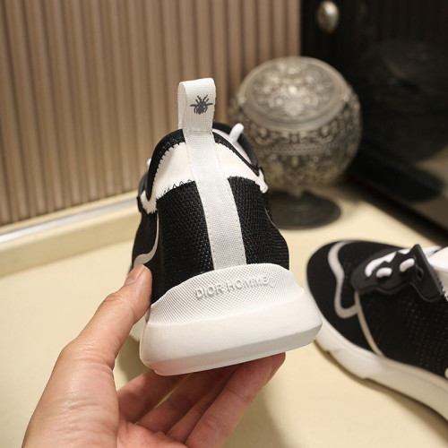 Dior Men Shoes Sneakers Casual Luxury Brand Slip On Breathable Mens Shoes B21 Sneaker