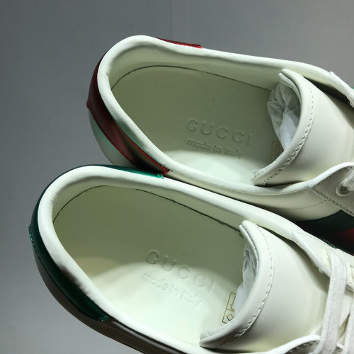 Gucci Women Shoes Sneakers Luxury Brand Women's Ace sneaker with GG apple 611377 DOPE0 9064