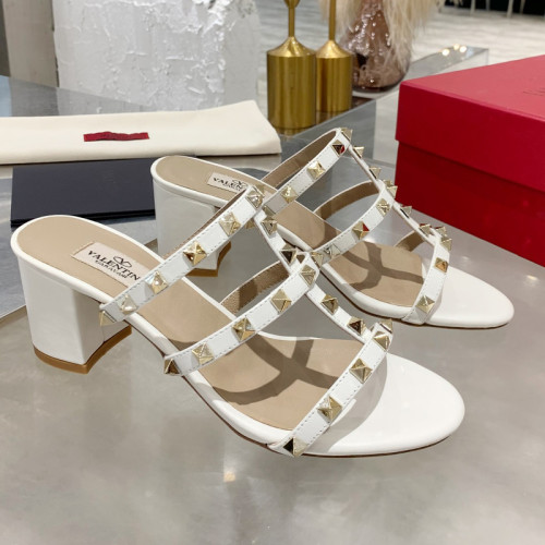 Valentino Women Shoes Mule Flip Flop Sandals ROMAN STUD SLIDE SANDAL IN QUILTED NAPPA with Original Box Luxury Brand