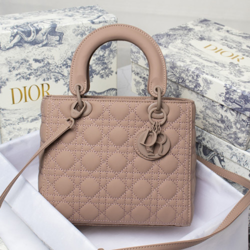 Dior Womens Bags Handbags Luxury Fashion MEDIUM LADY D-LITE BAG with Original Box
