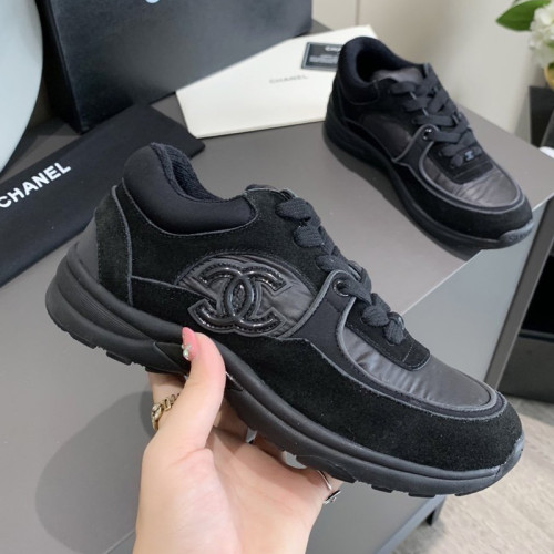 Chanel Mens Shoes Sneakers Luxury Brand Sports Shoes Breathable Design with Original Box