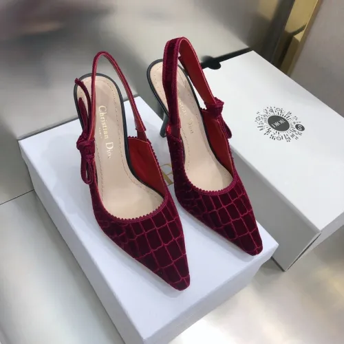 Dior Womens Shoes Sandals Fashion Pumps Luxury Brand D-Doll Quake Oblique J'ADIOR PUMP with Original Box