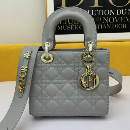 Dior Womens Bags Handbags Luxury Fashion LADY DIOR D-LITE BAG with Original Box