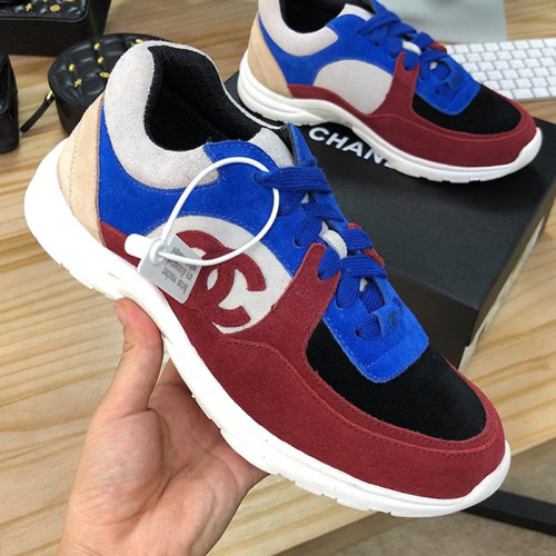 Chanel Mens Shoes Sneakers Luxury Brand Sports Shoes Breathable Design with Original Box