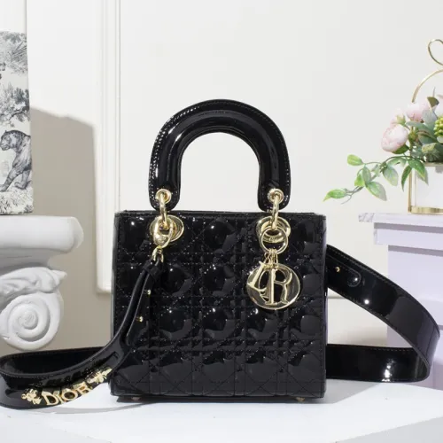 Dior Womens Bags Handbags Luxury Fashion LADY DIOR D-LITE BAG with Original Box