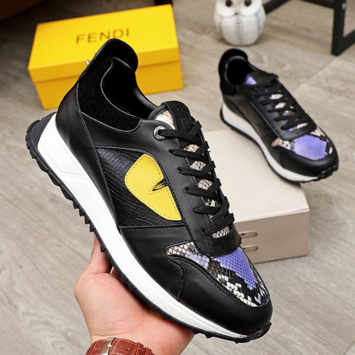 Fendi Mens Shoes Fashion Sneakers Luxury Brand Casual Shoes for Men with Original Box