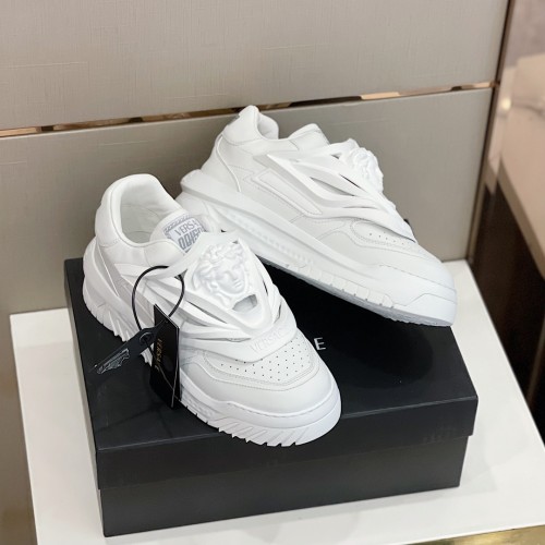 Versace Men Shoes Fashion Sneakers Luxury Brand with Original Box Top Quality Breathable Versace Odissea Sneaker with Original Box