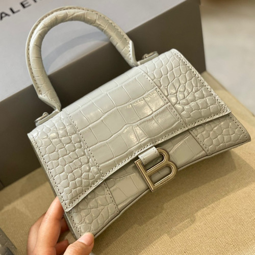 Balenciaga Womens Bags HOURGLASS XS S TOP HANDLE BAG with Original Box