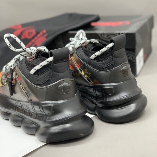 Versace Men Shoes Luxury Brand Fashion Type Chain Reaction Sneakers DSU7071E-D35TG_D41M