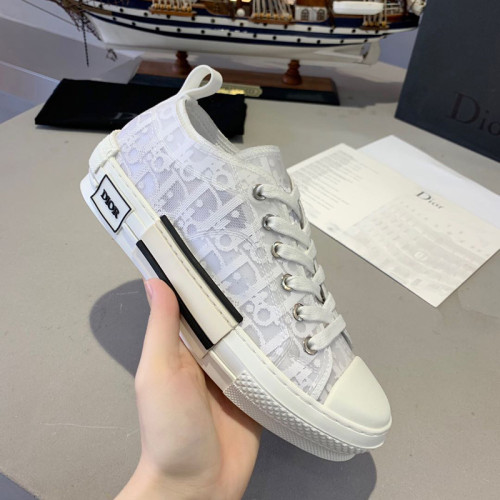 Dior Men Shoes Sneakers Casual Luxury Brand B23 Low-Top Sneaker with Original Box