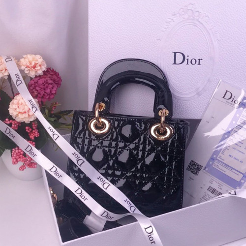 Dior Womens Bags Handbags Luxury Fashion LADY DIOR D-LITE BAG with Original Box