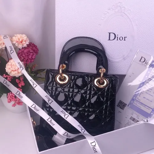Dior Womens Bags Handbags Luxury Fashion LADY DIOR D-LITE BAG with Original Box
