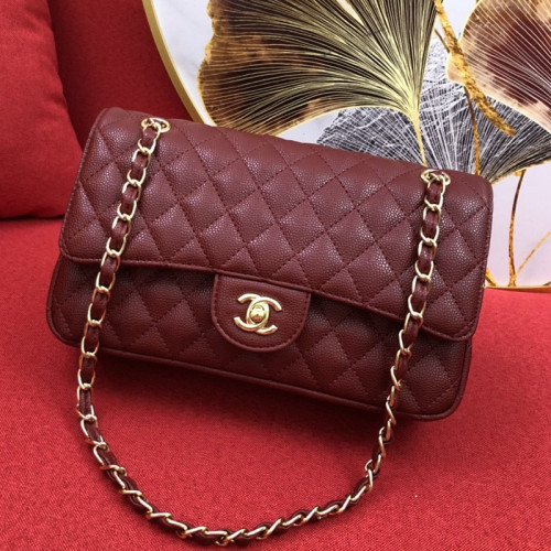 Chanel Womens Bags Crossbody Bag Classic CF Luxury Brand with Original Box