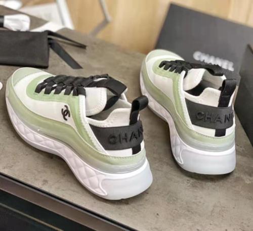 Chanel Men Womens Shoes Sneakers Luxury Brand Design with Original Box