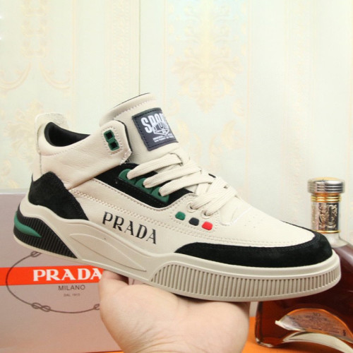 Prada Mens Shoes Sneakers Casual Shoes for Men Luxury Brand Breathable Fashion Sneakers with Original Box