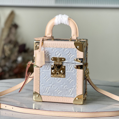 Louis Vuitton Womens Bags Clutches Luxury Brand Louis Vuitton The Camera BOX with Original Box M10115