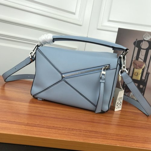 Loewe Womens Bag Small Puzzle Bag in Soft Grained Calfskin