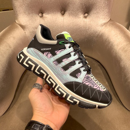 Versace Men Shoes Fashion Design Luxury Brand TRIGRECA SNEAKERS