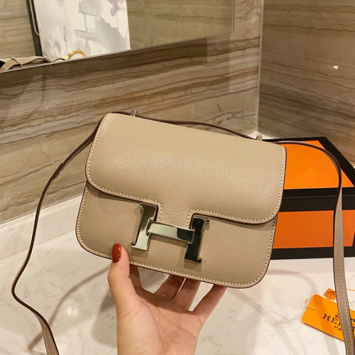 Hermes Womens Bags Crossbody Shoulder Bags Luxury Brand Fashion Hermès Constance Epsom Women Bag