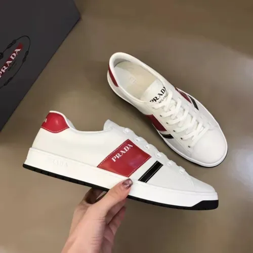 Prada Mens Shoes Sneakers Casual Shoes for Men Luxury Brand Breathable Fashion Sneakers with Original Box