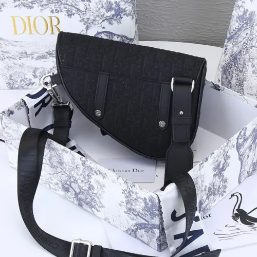 Dior Womens Bag Saddle Bag Luxury Brand Fashion Mini Saddle Bag with Original Box