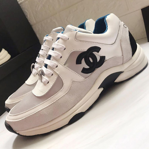 Chanel Mens Shoes Sneakers Luxury Brand Sports Shoes Breathable Design with Original Box
