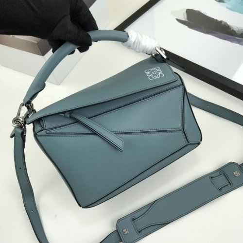 Loewe Womens Bag Small Puzzle Bag in Soft Grained Calfskin